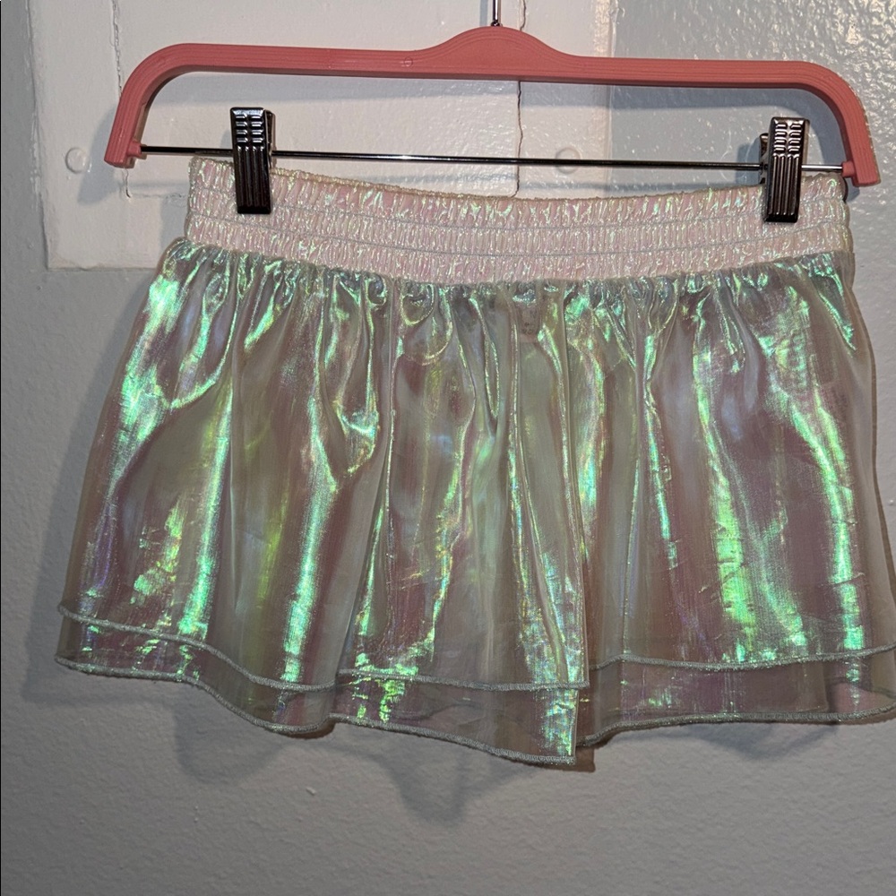 iHeartRaves Iridescent Unicorn Skirt